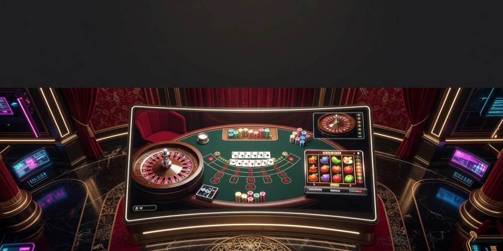 Hình minh họa khái niệm casino nh88 với giao diện trò chơi hiện đại và bảo mật cao