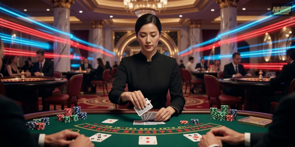 Giới thiệu tổng quan về live casino nh88 với dealer thực và công nghệ hiện đại