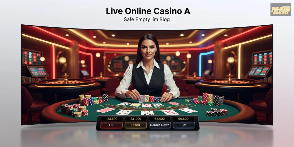 Khái niệm live casino online nh88 được minh họa qua giao diện chơi thực tế